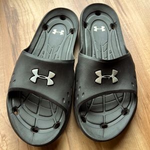 Under armour rubber slides Clearance